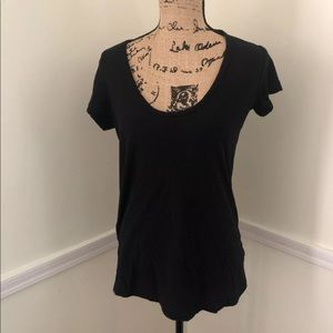 James Perse Black Tee Size 2 small